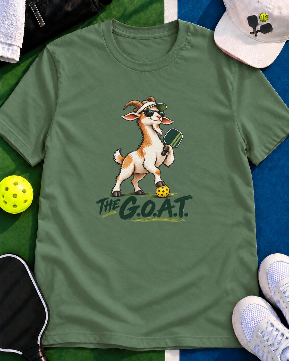 The G.O.A.T. Pickleball T-Shirt