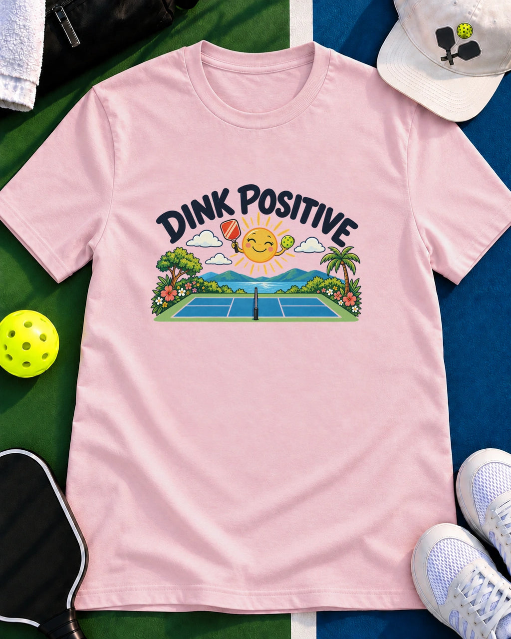 Dink Positive Pickleball T-Shirt